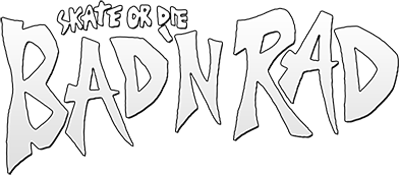 Skate or Die: Bad 'N Rad logo for GameBoy